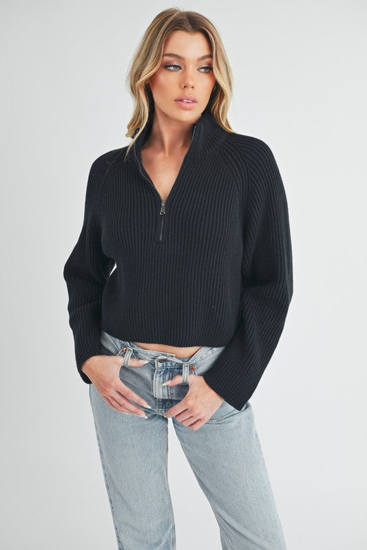 Debbie Half-Zip Sweater